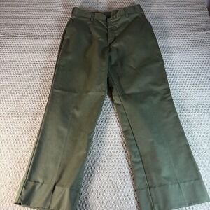 Boy Scouts Men's Classic Green Cargo Pants 33 waist